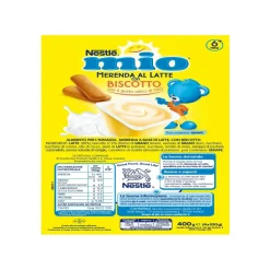 Nestlé Mio merenda al latte biscotto da 6 mesi – 4 vasetti da 100g –