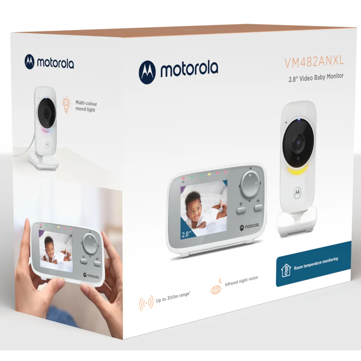 Motorola – baby monitor vm 482anxl