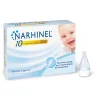 Bambino Narhinel 10 ricambi per aspiratore nasale per neonati e bambini con filtro assorbente per trattenere il muco, usa e getta, soft