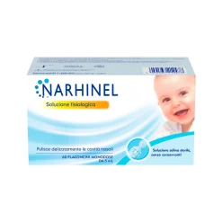 Bambino Narhinel soluzione fisiologica per aspiratore nasale 60 flaconcini da 5ml