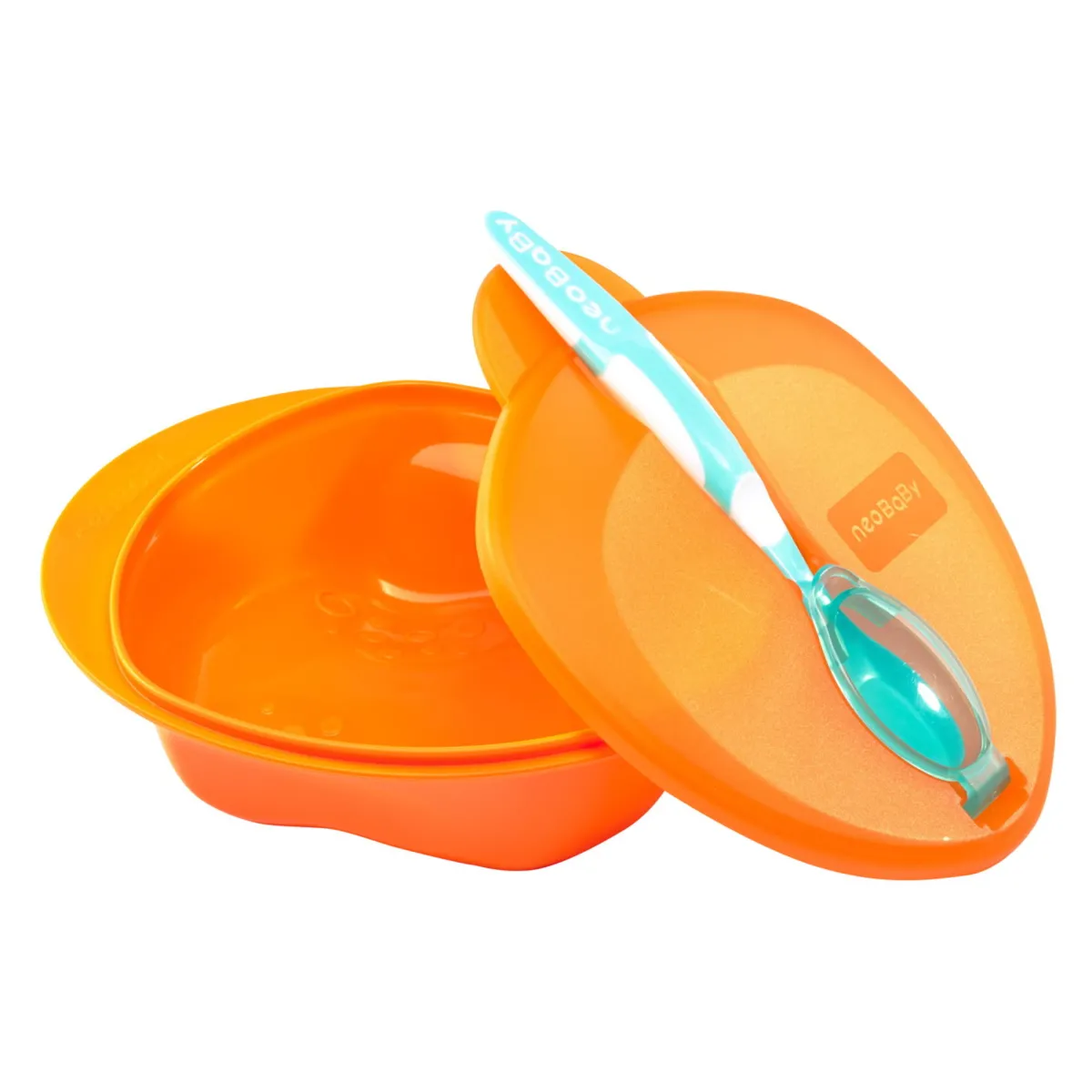 Neo Baby Neobaby set pappa con cucchiaio 6m + – colori assortiti –