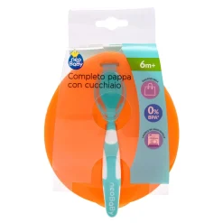 Neo Baby Neobaby set pappa con cucchiaio 6m + – colori assortiti –