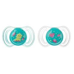 Neo Baby Neobaby succhietto anatomico silicone maxi 12m+ verde 2pz