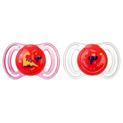 Neo Baby Neobaby succhietto anatomico silicone medio 6m+ rosa 2pz