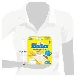 Nestlé mio merenda al latte cereali da 6 mesi, 4 vasetti da 100g