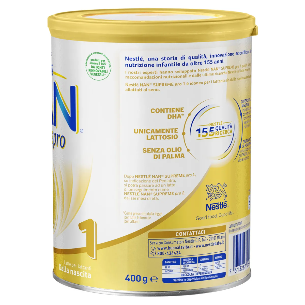 Nestlé Nestle’ – latte nan supremepro 1 polvere