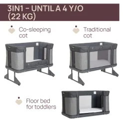 Chicco Next2me forever lettino cosleeping rice –