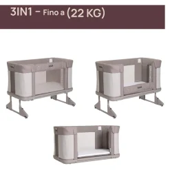 Chicco Next2me forever lettino cosleeping almond –