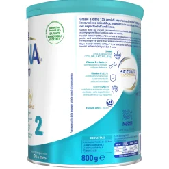 NESTLE' Nidina optipro 2 da 6 mesi, latte di proseguimento in polvere, latta da 800g – nestlé