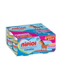 Nipiol – omogeneizzato cavallo – 4x80g