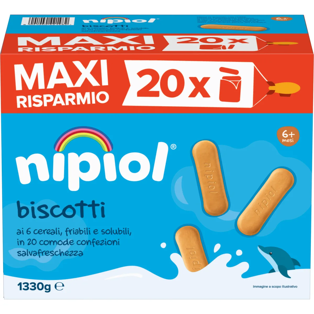 Nipiol biscotti special pack 1330g