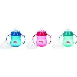 Nuby tazza no-spill con manici 6m+ 270ml – colori assortiti