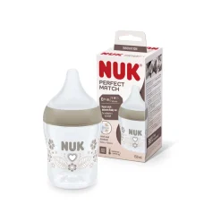 Nuk biberon perfect match pp150ml silicone tg s heart (bambina)