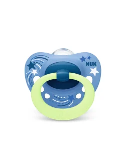 Nuk – succhietto signature night silc 0-6 2pz