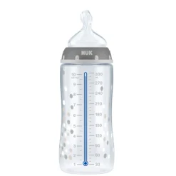 Nuk bib fc+ temp contr. pp360ml sil 6-18xl