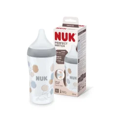 Nuk biberon perfect match pp260ml silicone tg m cotton twig (bambino)