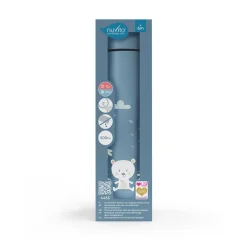Nuvita borraccia termica 500ml con termometro led 4455 col. powder blue –