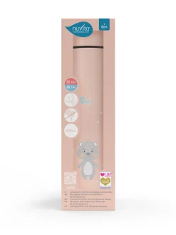 Nuvita borraccia termica con termometro led 500ml – english rose