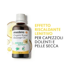Medela Olio bio per massaggio seno 50 ml –