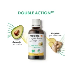Medela Olio bio per massaggio seno 50 ml –