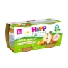 Hipp Omogeneizzato albicocca e mela 100% 2x80g