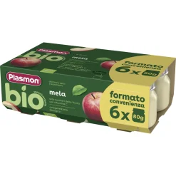 Plasmon Omogeneizzato bio – mela 6x80g –