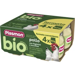 Plasmon Omogeneizzato bio – pollo 4x80g –