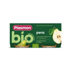 Plasmon Omogeneizzato di pera bio – 2 x 80 gr –