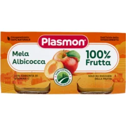 Plasmon Omogeneizzato mela albicocca 2 x 80 g –