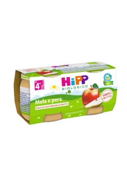Hipp Omogeneizzato mela e pera 100% 2x80g