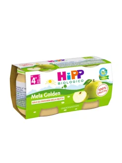 Hipp Omogeneizzato mela golden 100% 2x80g