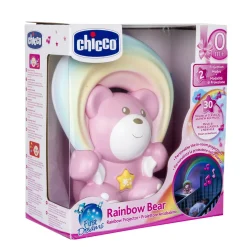 Chicco Orsetto arcobaleno rosa – morbido e colorato