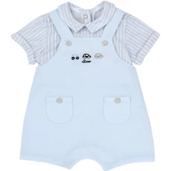 Chicco Pagliaccetto elegante, in cotone, apertura sulla schiena e a patello