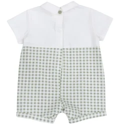 Chicco Pagliaccetto elegante, in cotone, apertura sulla schiena e a patello