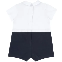 Chicco Pagliaccetto elegante, in cotone, apertura sulla schiena e a patello