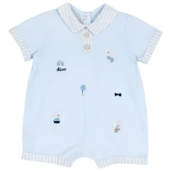 Chicco Pagliaccetto elegante, in cotone, apertura sulla schiena e a patello