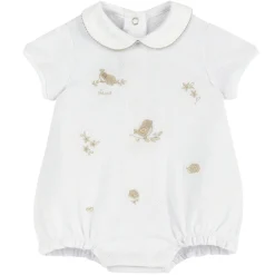 Chicco Pagliaccetto elegante, in cotone, apertura sulla schiena e a patello