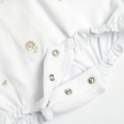 Chicco Pagliaccetto elegante, in cotone, apertura sulla schiena e a patello