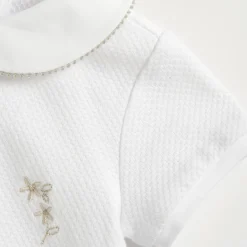 Chicco Pagliaccetto elegante, in cotone, apertura sulla schiena e a patello