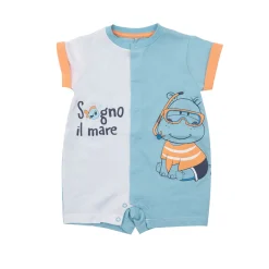 Mawi Pagliaccetto estivo neonato bicolor