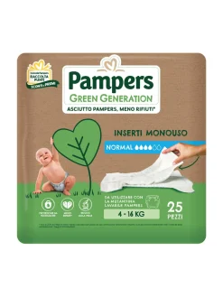 Catalogo Pampers Pampers – pampers green generation inserti normal x25