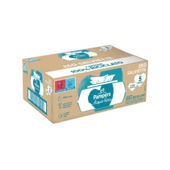 PAMPERS acqua pura salviette delicate, 260 salviette