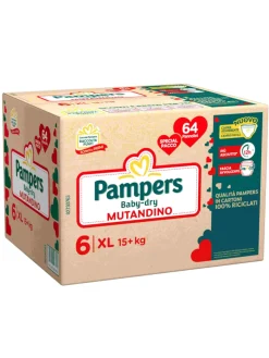 Catalogo Pampers Pampers baby dry mutandino special xl 64 pz
