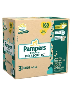 Catalogo Pampers Pampers baby-dry esa midi 168 pz