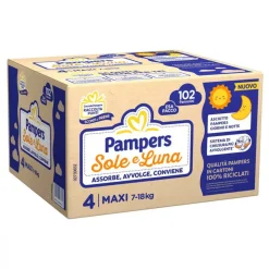 Catalogo Pampers Pampers esapack sole e luna taglia maxi 102 pz