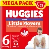 Huggies Pannolini little movers mutandina megapack tg.6 – 75 pezzi –