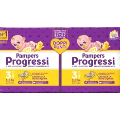 Catalogo Pampers Pannolini progressi tg.3 midi 54 – pampers