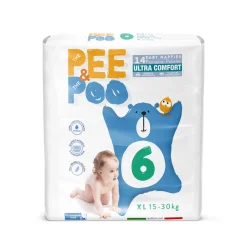 PEE&POO Pannolini ultrafit extra large 14 pz –