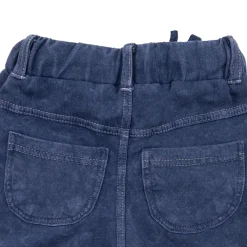 Mawi Pantalon french terry bimba blu