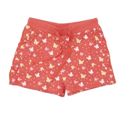Mawi Pantaloncino jersey bimba corallo stampato